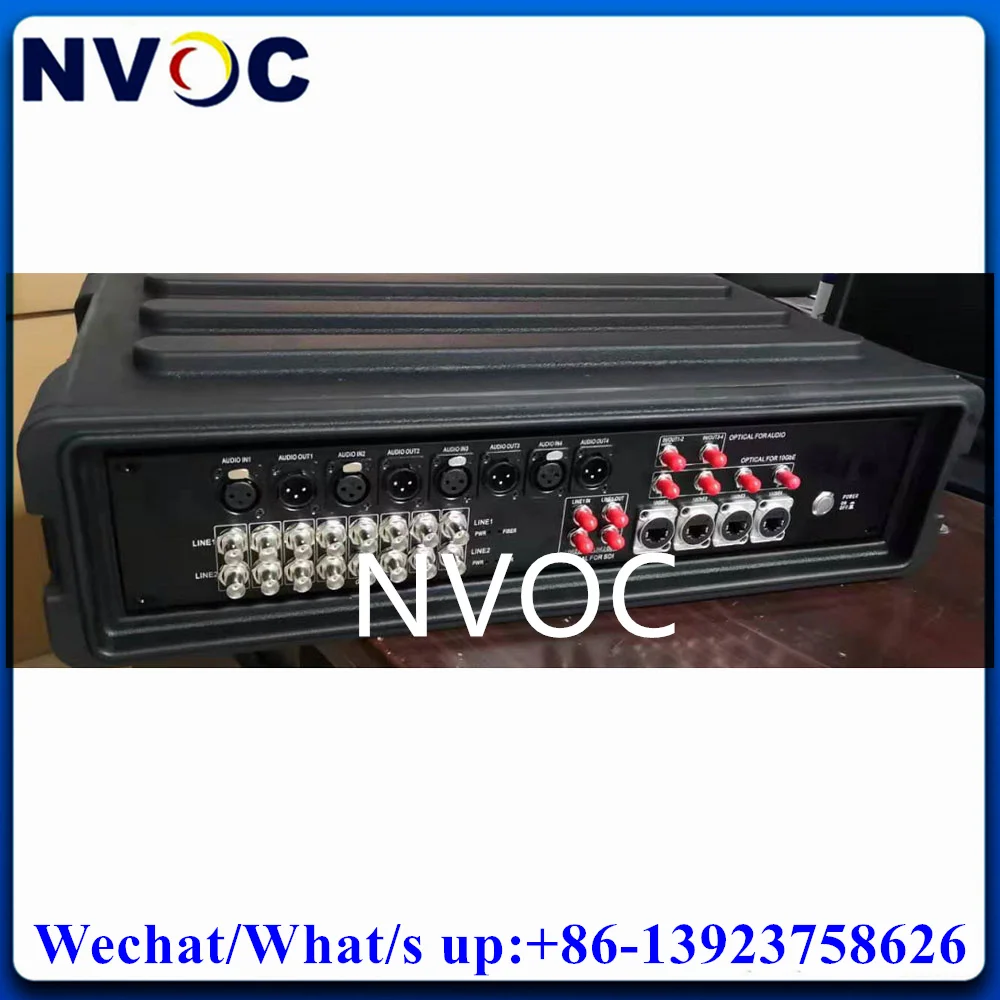 

4Ch 3G/HD/SD-SDI With Audio De-embedded For Camera Fiber Multifunction Optical Fibre system EFP/ENG System