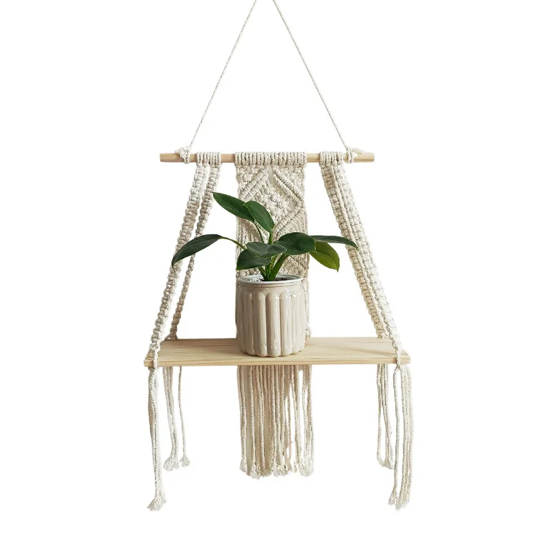 

CX Wall Mounted Decorative Rack Wooden Board Hanging Charm Rack