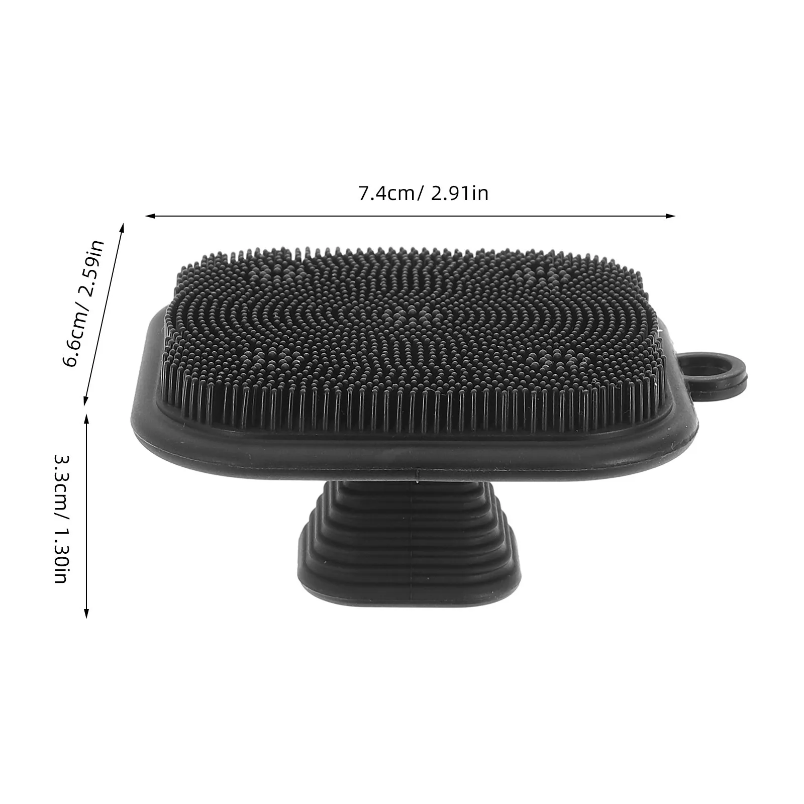 Siliconen gezichtsreiniging Massageborstel Zacht huidverzorgingshulpmiddel Lichaamsgezicht Diepe reiniging Peeling Douchescrubber voor mannen Vrouwen