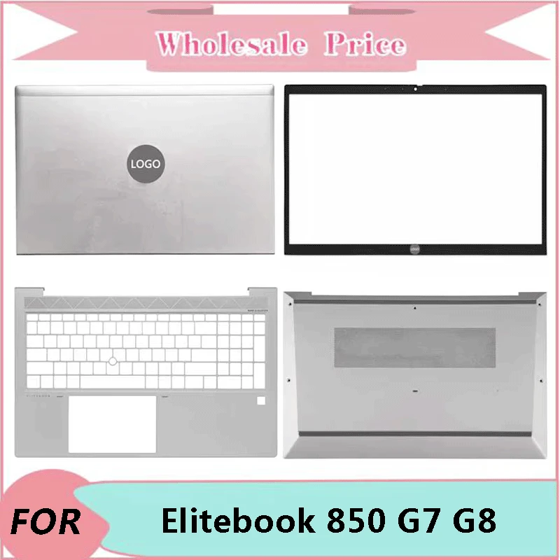 

New For Elitebook 850 G7 G8 Laptop LCD Back Cover Front Bezel Upper Palmrest Bottom Base Case Hinges