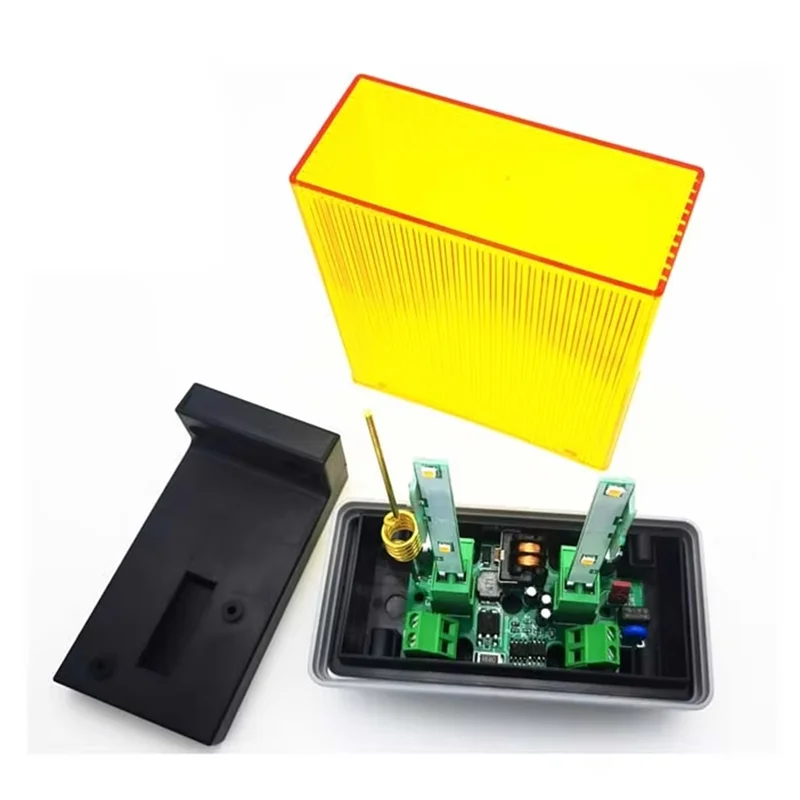 SQPP-セキュリティ保護点滅ライト点滅ゲートライトアラーム 12V-265V AC/DC