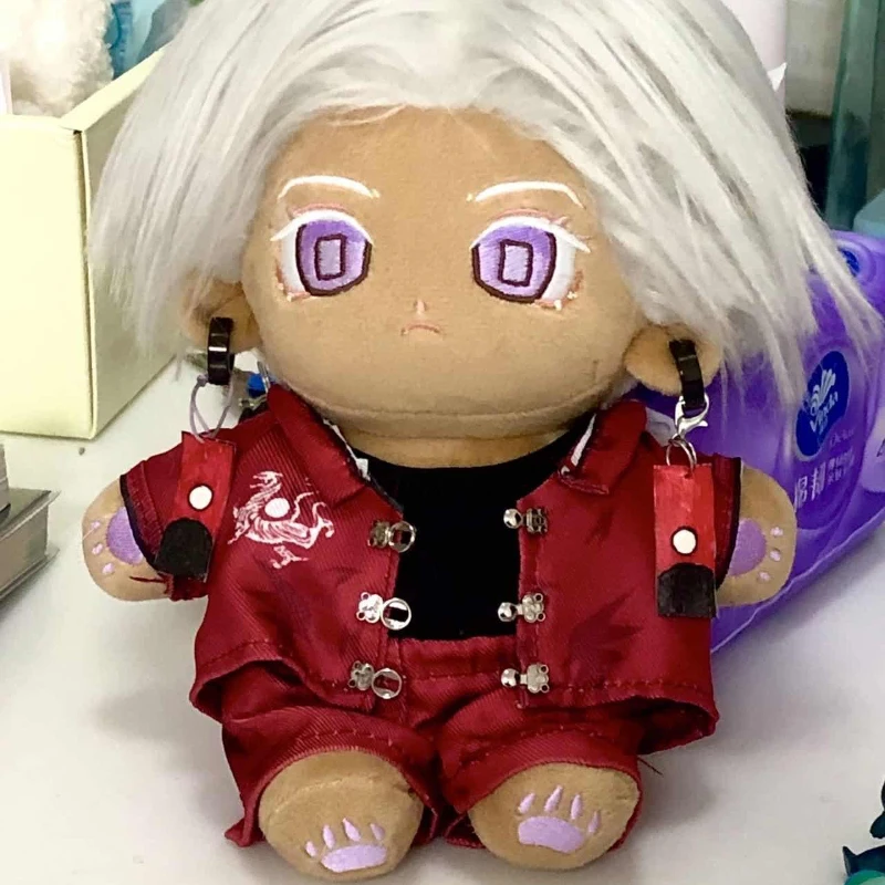 20cm anime nenhum atributo izana kurokawa kawaii cosplay corpo de boneca de algodão com esqueleto mudança terno macio plushies brinquedo figuras presente