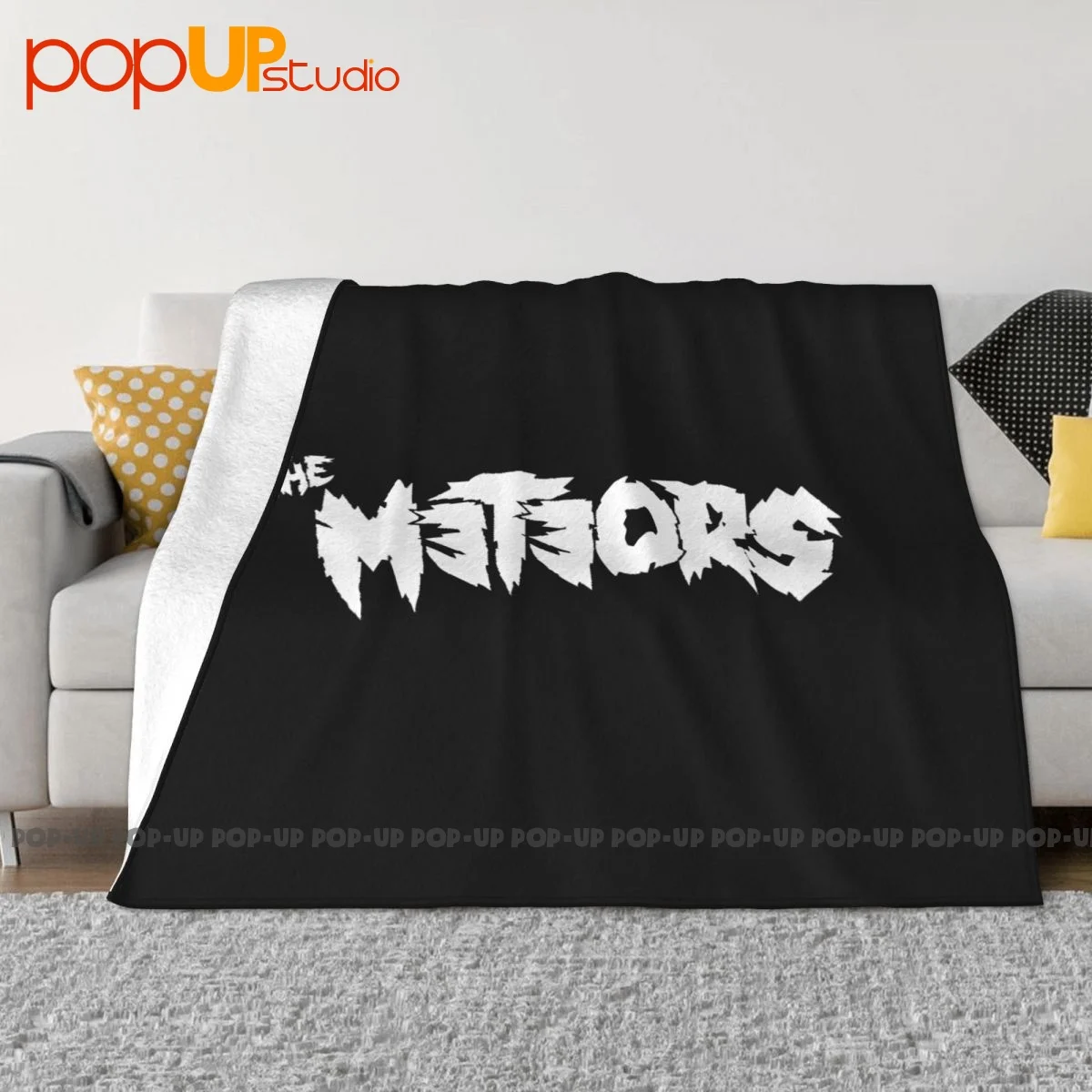 The Meteors Rock Underground Music Punk Medal Rock Band Blanket Thicken Lightweight Skin Friendly