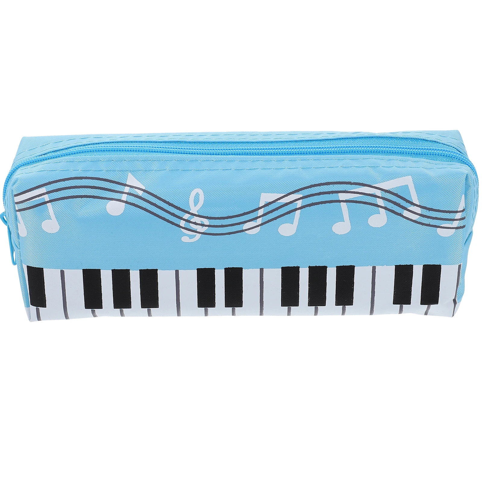 Keyboard Print Pencil Case Canvas Large Capacity Pen Pouch For Girls Boys Students Stationery Organizer Pencil Cases For