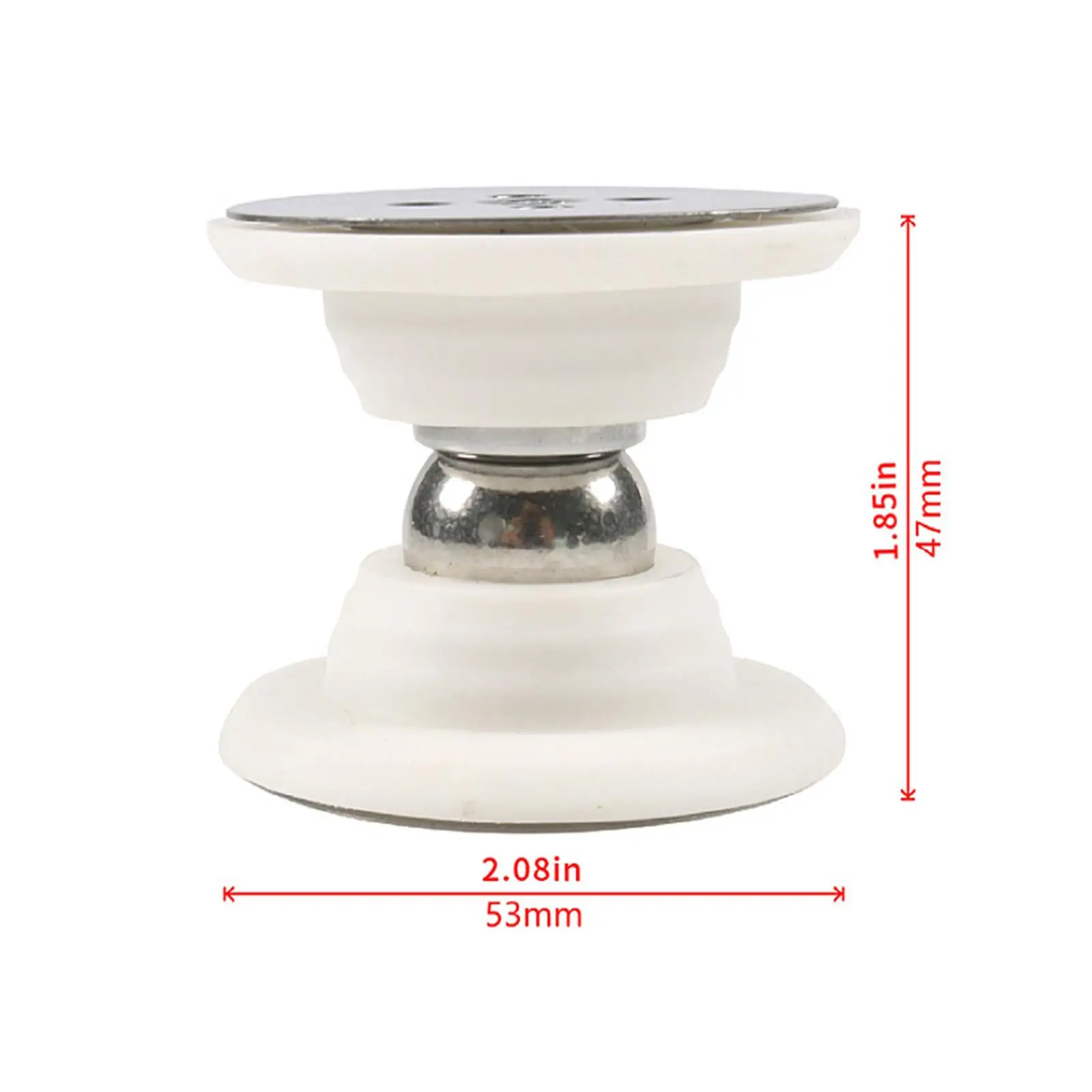 2 peças rv porta rolha parede piso montagem suporte de porta resistente para motorhome