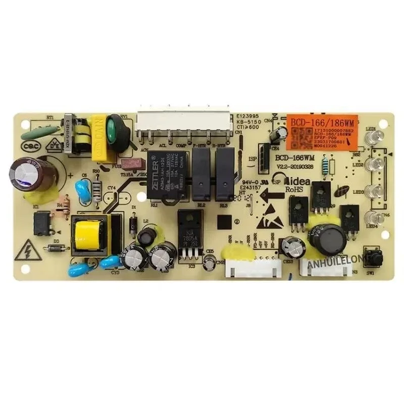 

Новинка для платы питания холодильника Midea BCD-166WM/186WM 17131000007882 Аксессуары для основной платы управления