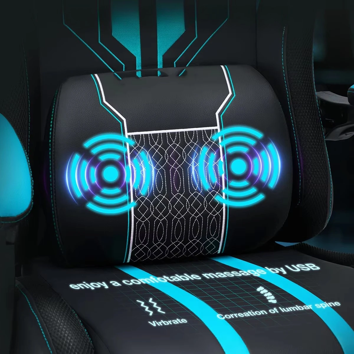 Ergonomic PU leather gaming ch - Rgb Gaming Chair ulasan dan harga