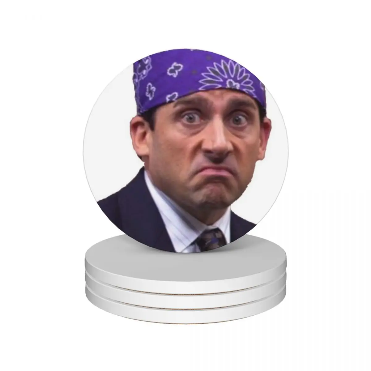 

Prison Mike Ceramic Coasters (Set of 4) Tea cups coffee cup stand mug set Coasters