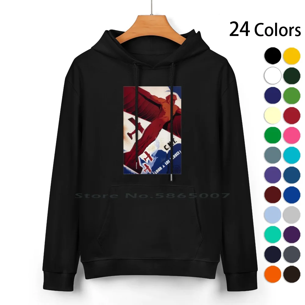 Heroes Pure Cotton Hoodie Sweater 24 Colors Heroes Cnt Fai Workers Struggle Civil War Spanish Revolution 1936 Tribute 100%