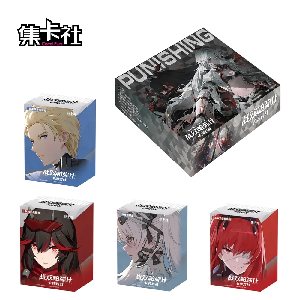 

Card.Fun Gray Raven Punishing Card TCG Trading Card Booster Pack BP01 Коробка для предварительной группы ST01-ST04 Коллекционные карты для мобильных игр Игрушки