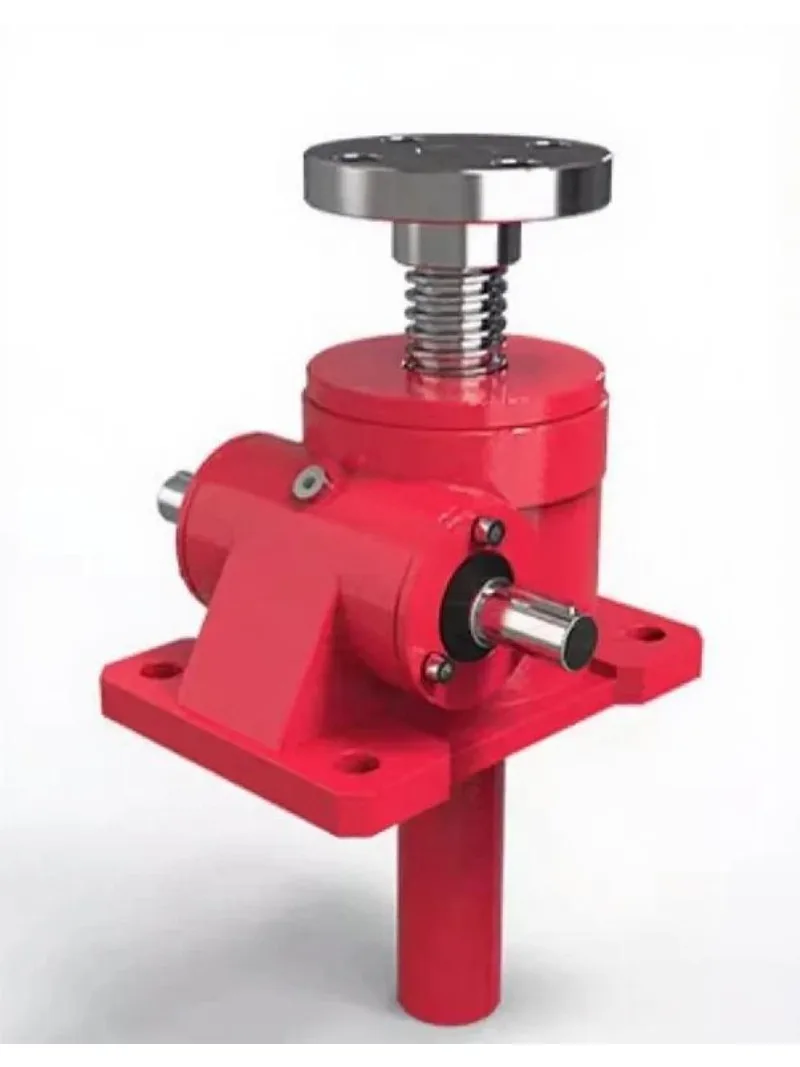 

SWL Screw Lift Worm Gear, Electric Lifting Platform Hand-Cranked Vertical Flange Copper Nut Reducer