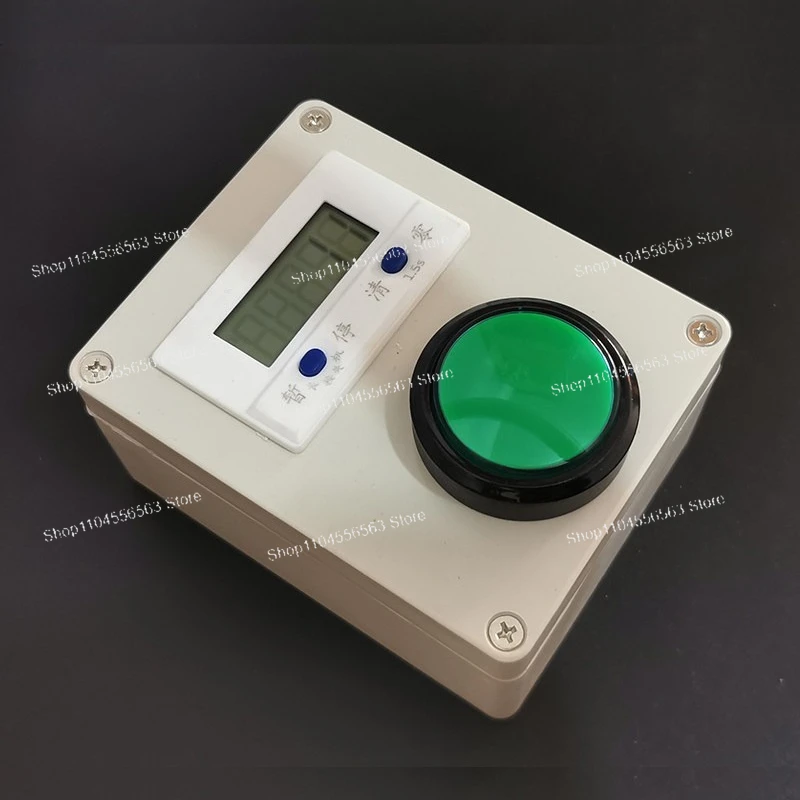 Sports Training Digital Counter Hand Pat Button Electronic Lap Counter with LCD Screen for Running Circle Recorder Tally