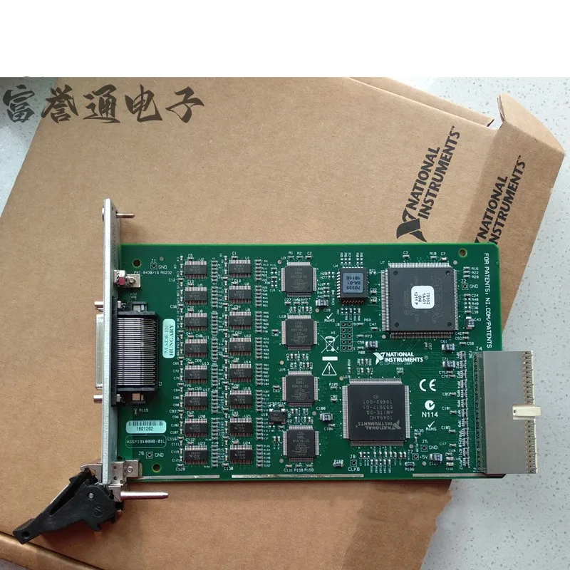 American NI PXI-8430/16 Serial Instrument Control Module For High-speed Communication With RS232 Devices