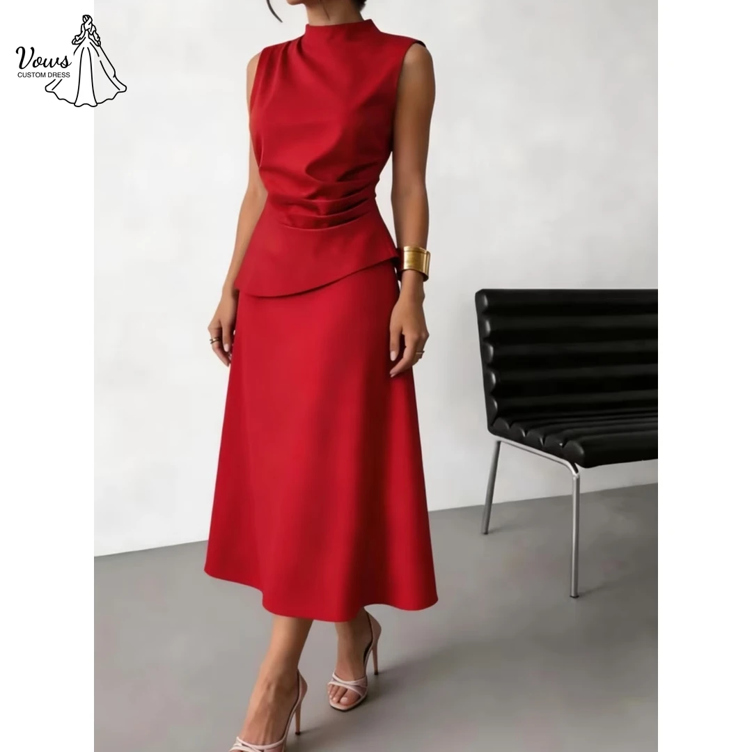 

Vows Square Collar Luxurious Evening Dress 2026 Woman Gala Dresses Elegant Evening Party A Word Best Selling Dresses Custom Made
