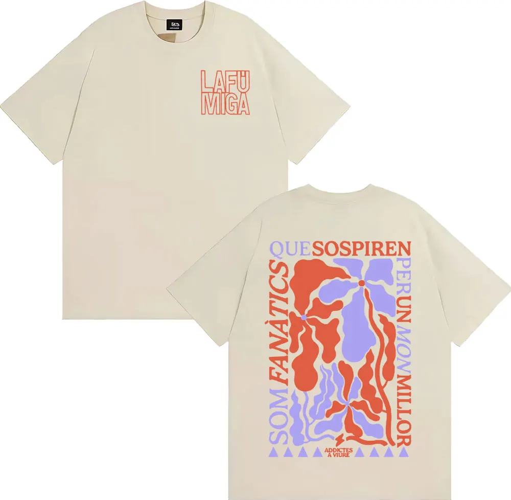 الفرقة لا Fumiga يعتمد عاجيًا تي شيرت مطبوع للرجال Harajuku نمط قصير الأكمام تي شيرت الصيف بلايز س الرقبة تي شيرت الشارع الشهير #6