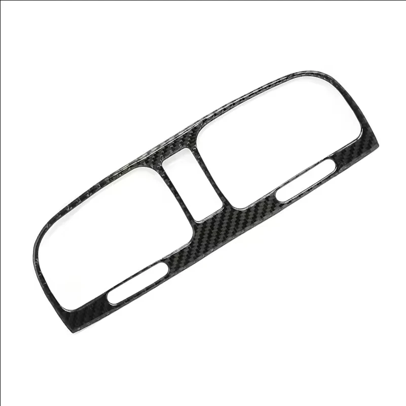 For VW Golf 6 MK6 2010 2011 2012 2013 Car Interior Center Console Air Condition Outlet Vent Carbon Texture Cover Trim Sticker - view 3