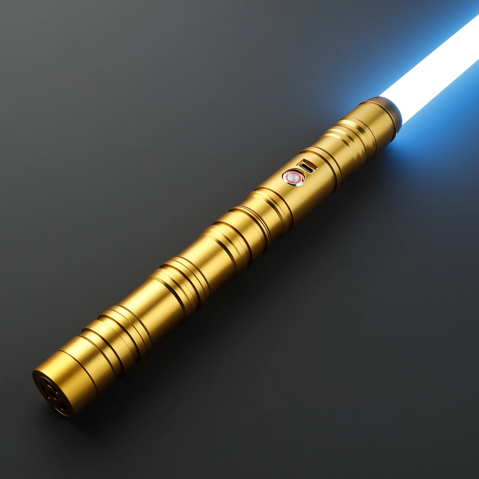 DamienSaber Xeno3.0 Pixel Lightsaber Heavy Dueling Light Saber FOC Force metalowa rękojeść gładka huśtawka laserowy miecz ze zmianą koloru