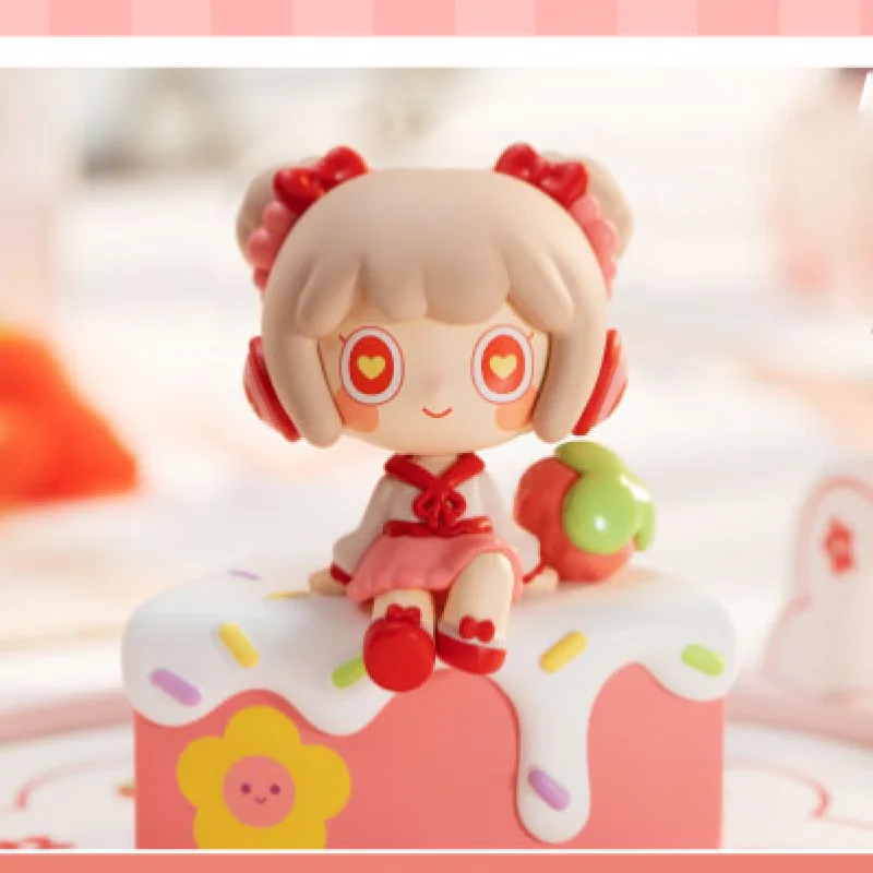 Mini World Sweetheart Cake Series Blind Box Guess Bag Mystery Box Toys Doll Cute Anime Figure Desktop Ornaments collezione regalo