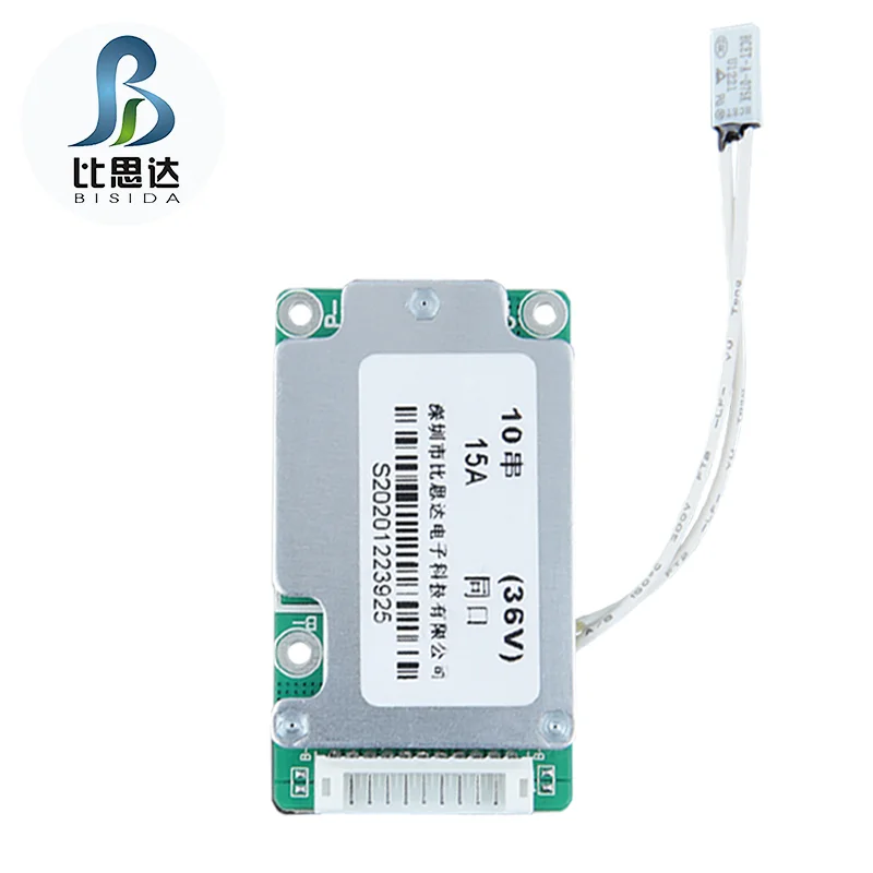 Bisida 7S~13S BMS 24V36V48V Common port/Split port with balanced temperature control For 3.7V 18650 lithium-ion battery pack