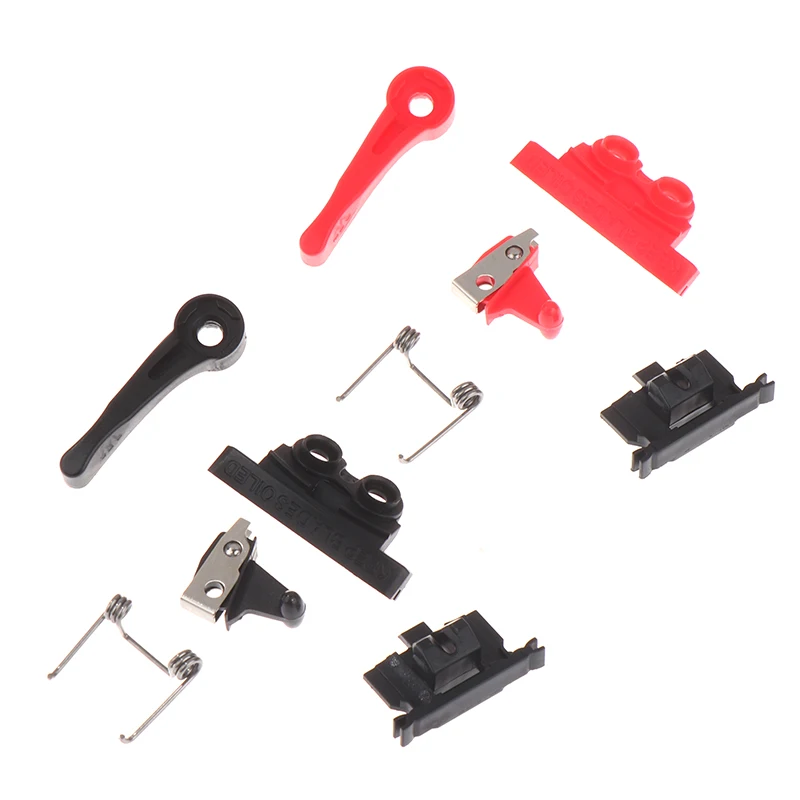 5Pcs Hair Clipper Swing Head Cover Switch Adjusting Rod Spare Parts For Electric Clippers 8591/8148