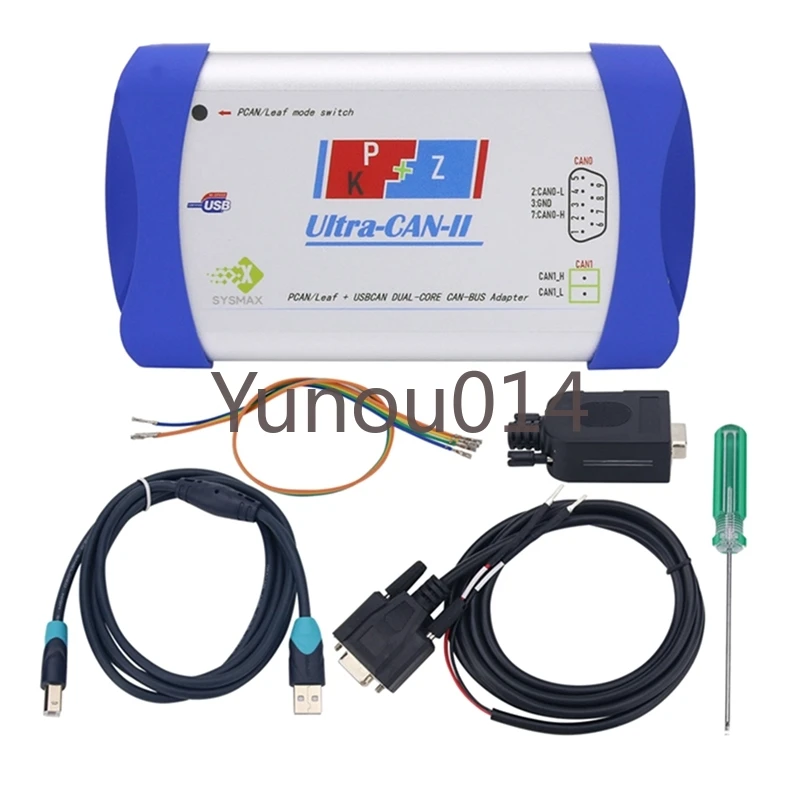 Ultra-CAN-II Can Analyzer, New Energy Tool, Supports for USBCAN, PCAN, Kvaser, Dual Mode, Durable