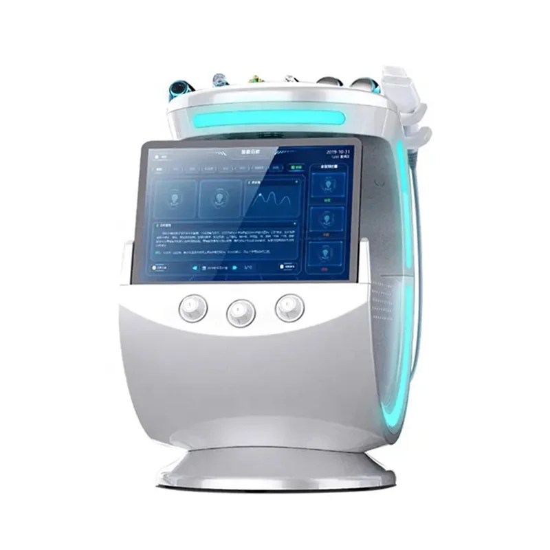 7 in 1 smart Ice Blue hydrodermabrasion oxygen cryo facial water facial skin Hydri dermabrasion machine diamond machine