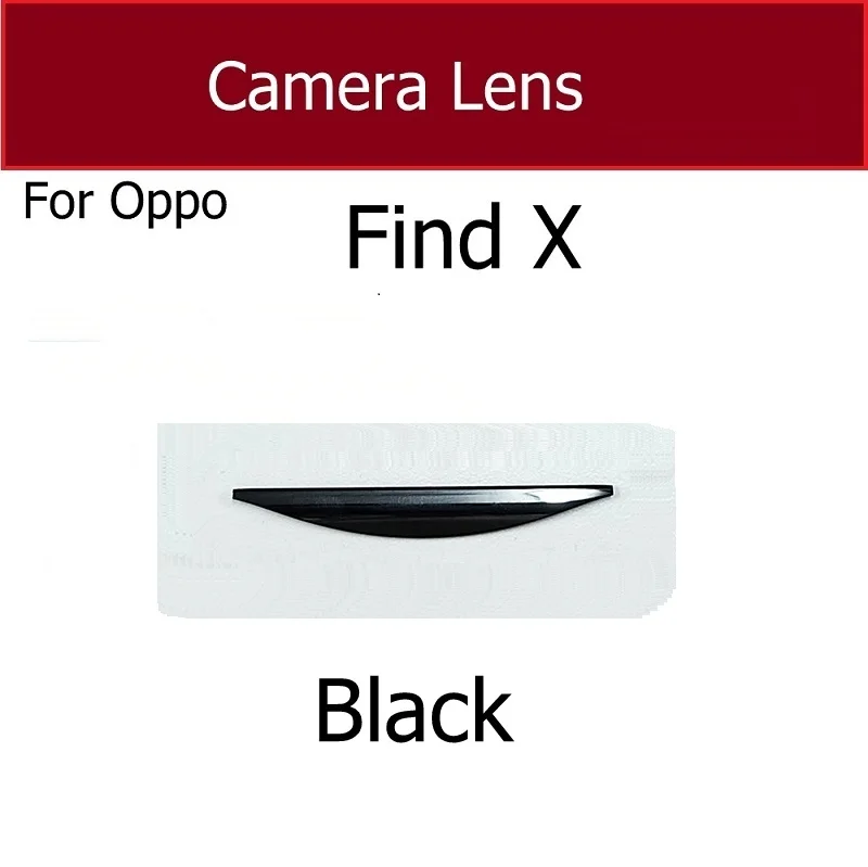 For Oppo Find X Front Rear Camera Glass Lens Camera Lens Glass Side Cover Lift Cover Part Upper Shell Rise Fall Holder Parts