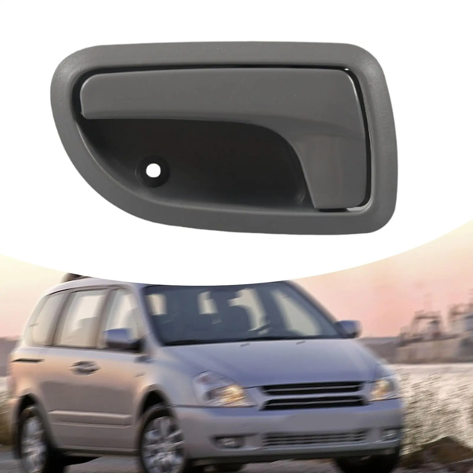 82610-07010 Inner Door Grab Handle Left Side Replacement for Kia 2004-2010 Spare Parts Sturdy Easily Install Lightweight