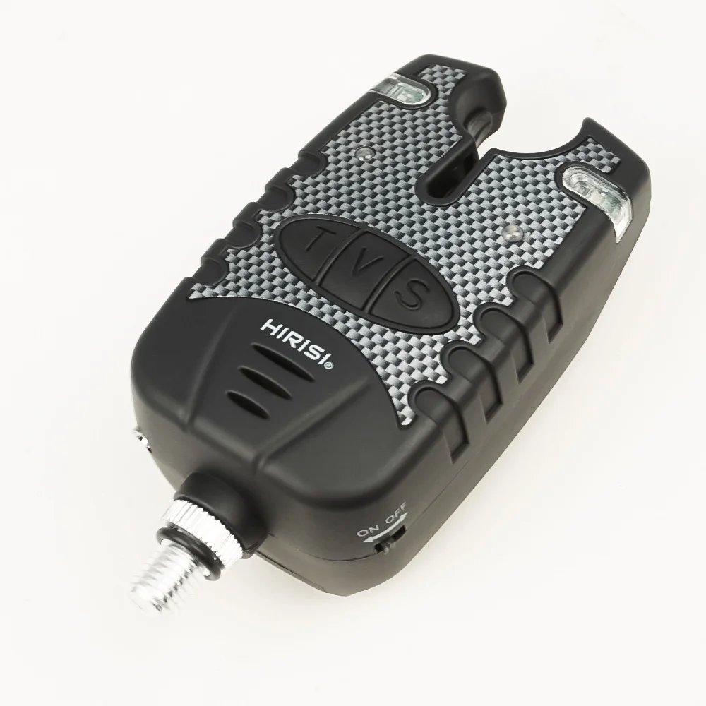 Alarmas de carpa Hirisi con control de volumen y sensibilidad LED - imagen 4