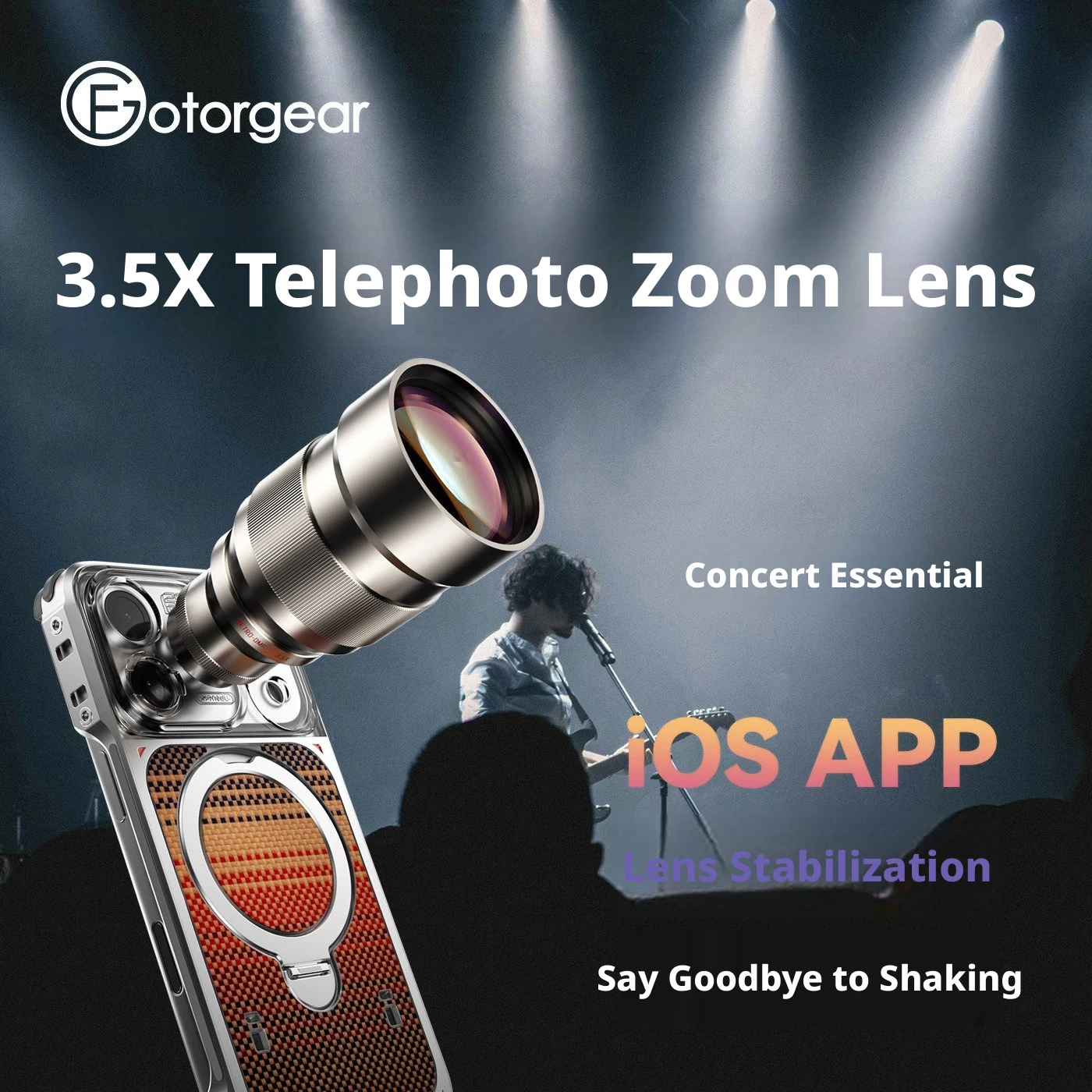 Lensa Zoom Telefoto Fotorgear  - Phone Accessories Vivo ulasan dan harga