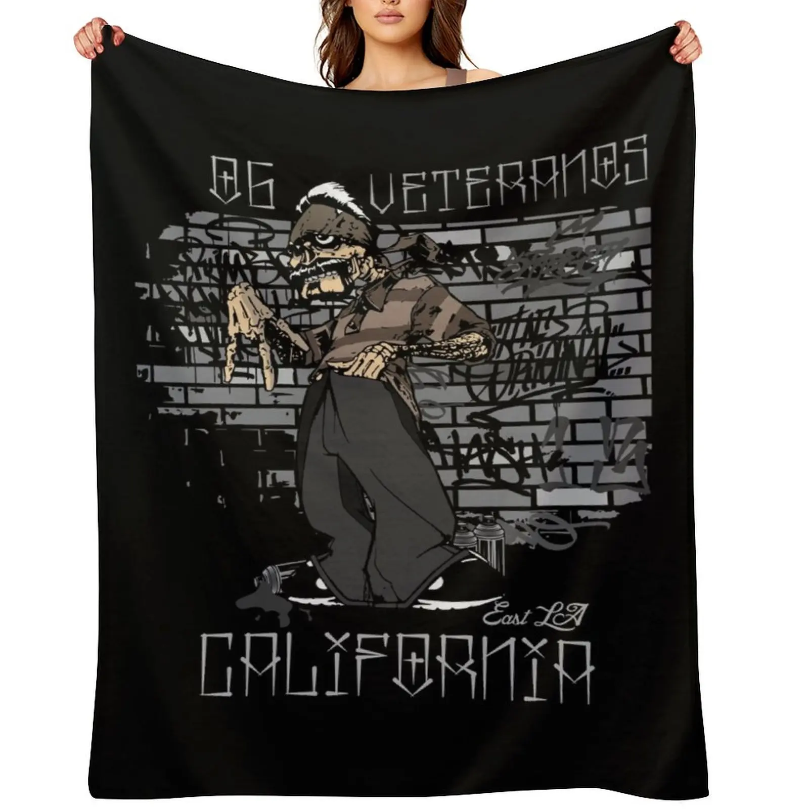 

OG Veterano Throw Blanket Retros Tourist Polar Comforter Blankets