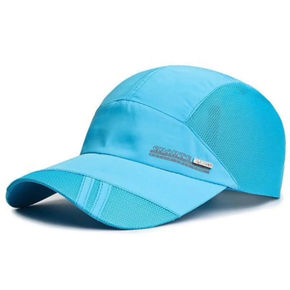 

Simple Outdoor Golf Korean Style Breathable Sport Cap Adjustable Visor Cap Quick Dry Mesh Cap Baseball Hat Mesh Caps