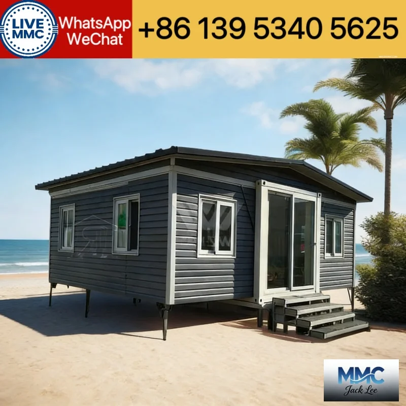 40-foot expandable container house 5-bedroom container house microhouse modular villa custom version