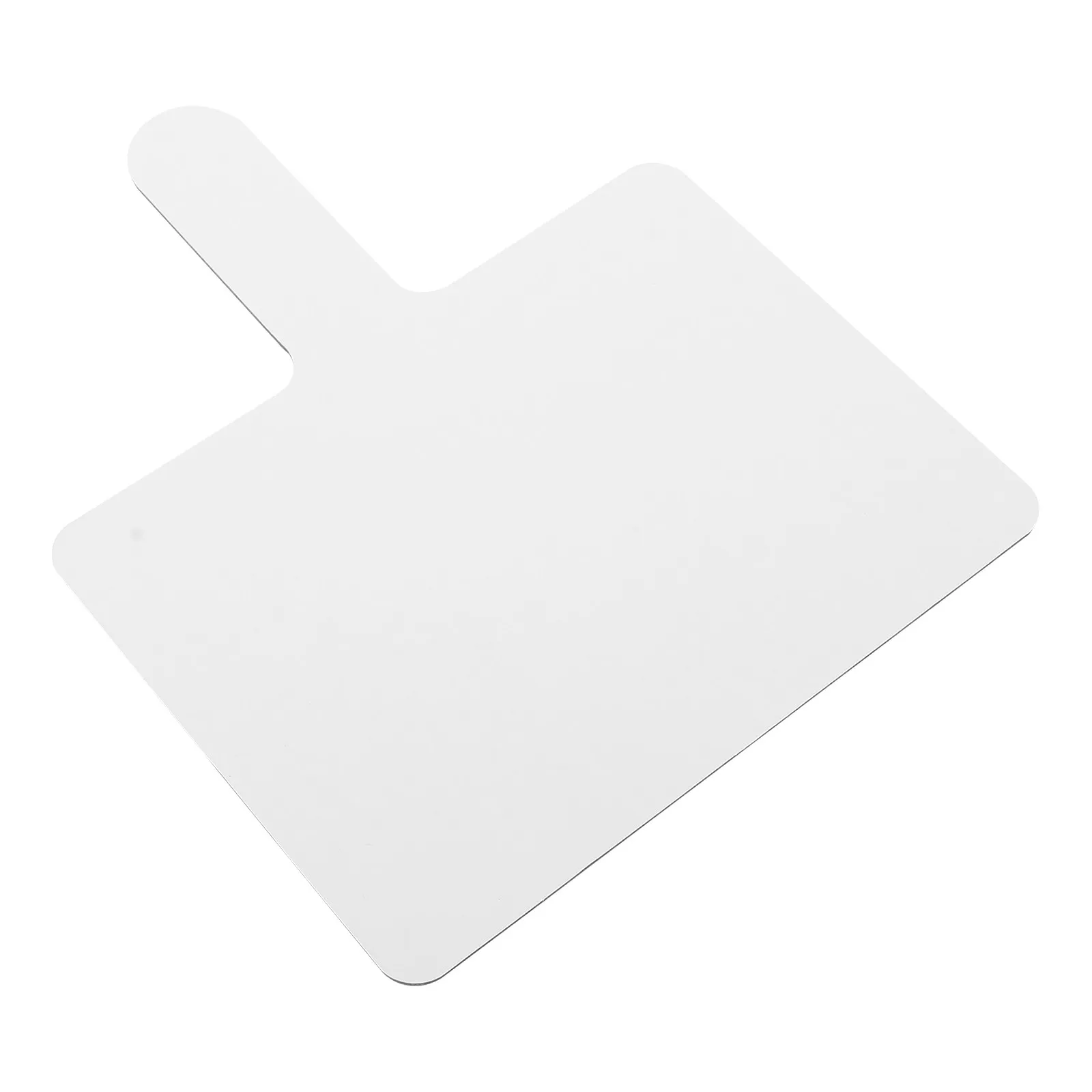 1PC Answer Board Blank Paddle – Quick Response Teaching Tool, Handheld Erasable Whiteboard for Classroom Use