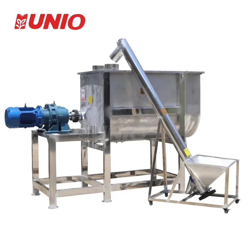 

High Efficiency 220V Horizontal And Self Feeding Mixer Poultry Feed Mixing