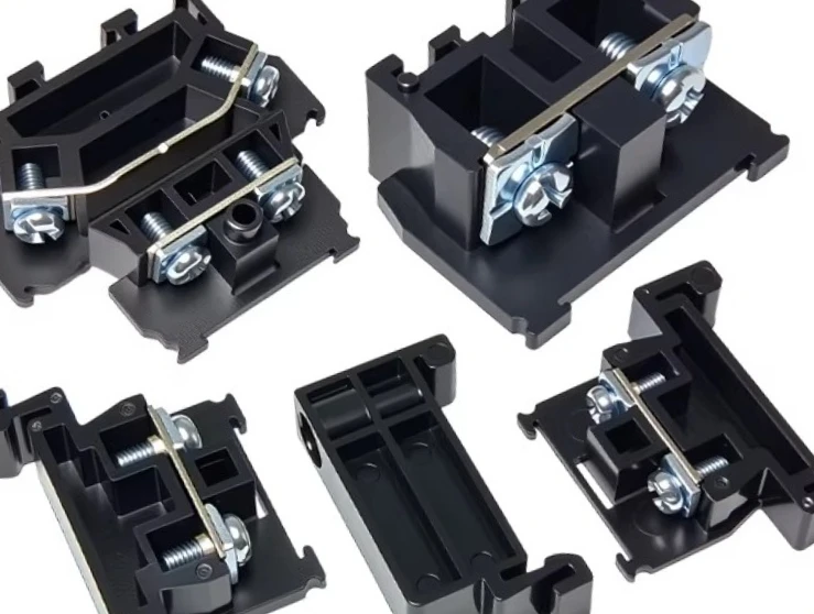 TBR/TBD-10/20/30/60/100A rail-mounted double-layer pure copper terminal block combination type terminal block 1PCS