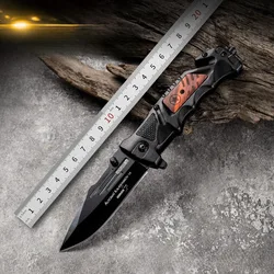 Multi functional folding knife, thickened, portable self-defense tactical knife, camping sharp, portable E9195