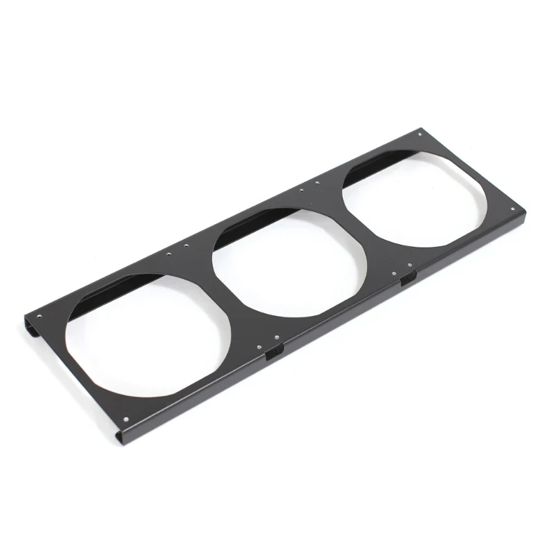 Metal Computer Fan Mounting Bracket 15mm Height Adjustment For Optimized Cooling