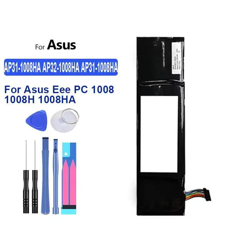 

Аккумулятор для ноутбука AP31-1008HA AP32-1008HA 2900 мАч для Asus Eee PC 1008 1008H 1008HA