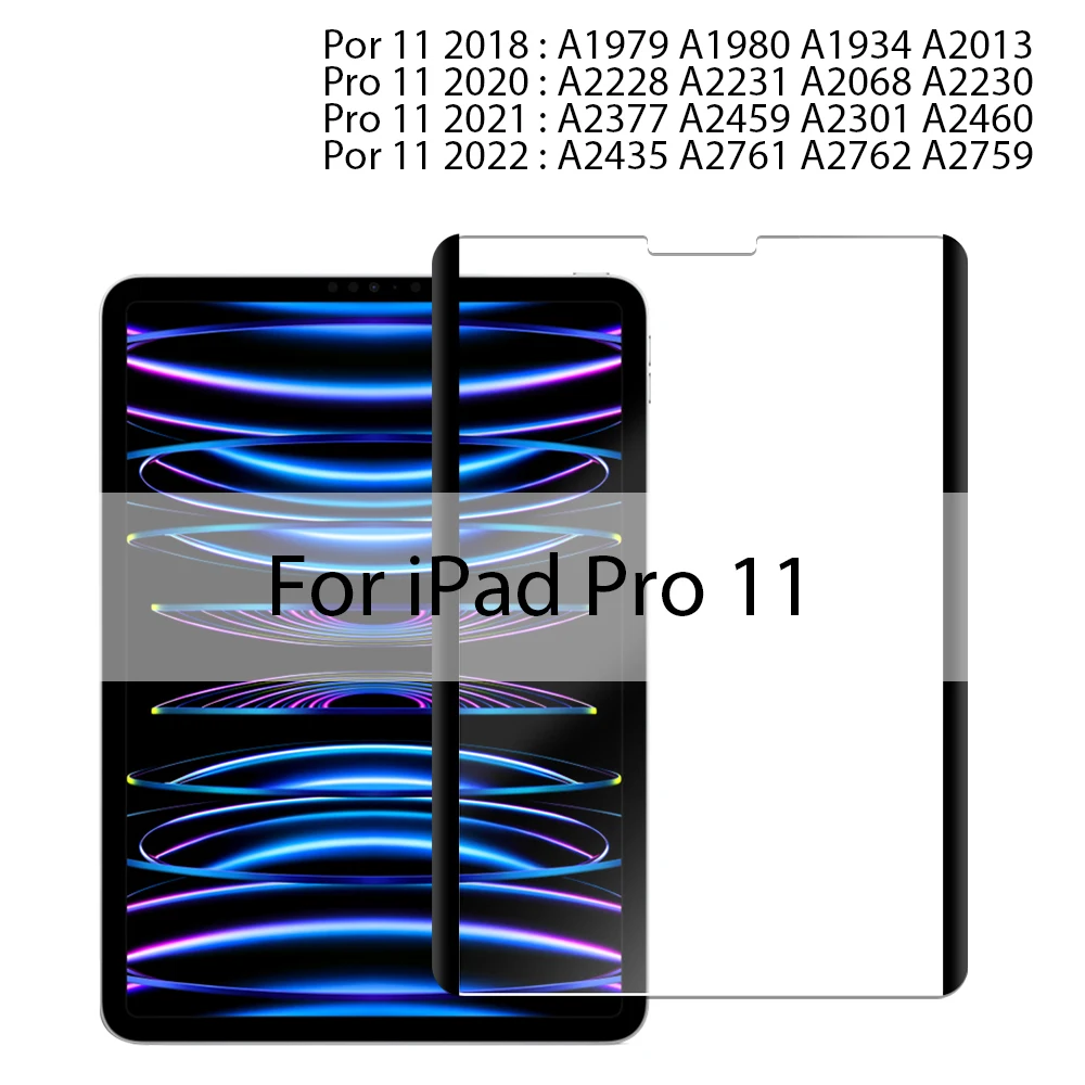 Magnetisch haftende Folie wie Papier für iPad A16 Air 11 M4 M3 M2 5 4 Pro 11. 13 M5 12.9 10 9 10. 9. Generation Mini 7 6 Displayschutzfolie