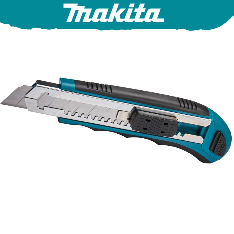 Makita D-65713 Slide Lock Snap Off Knife 18MM Easy Loading Retractable Multifunctional Cutting Hand Tool