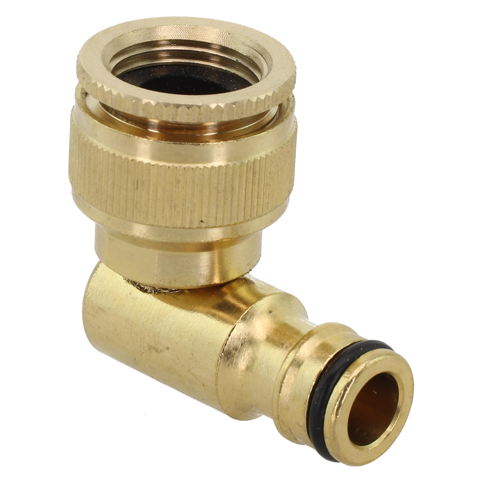 1 2 Inch Brass Hose Connection Solid Brass Watering Equipment 90-degree Connector External Thread Taps Fast Switching