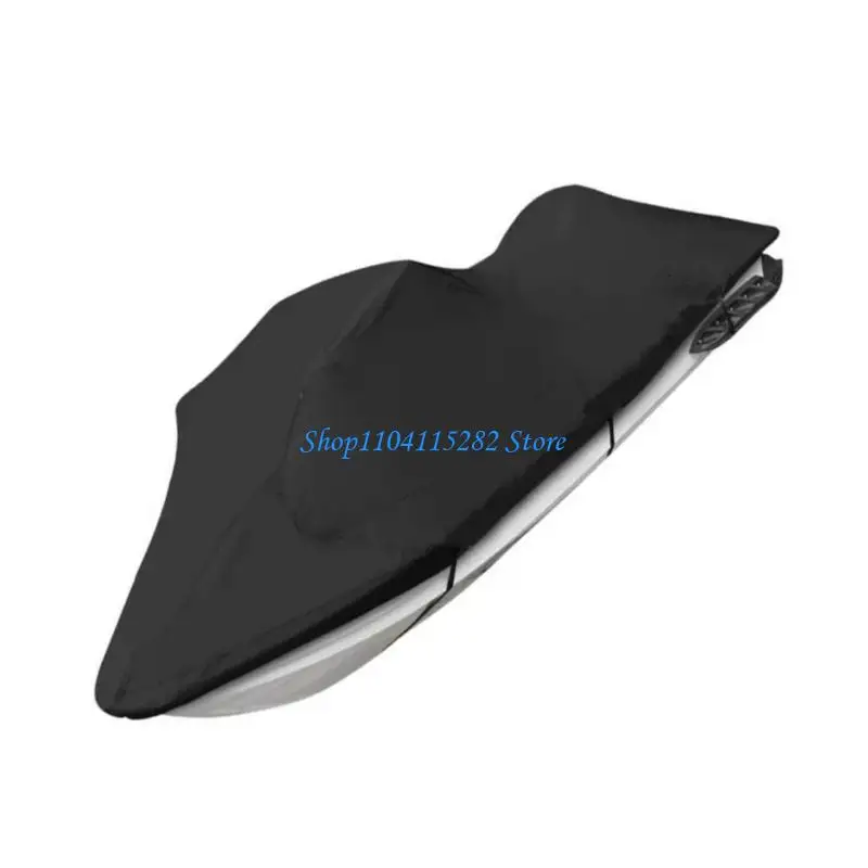 Elastic Straps Equipped Jet Ski Cover Easy to Use for Trailering Security & Fit