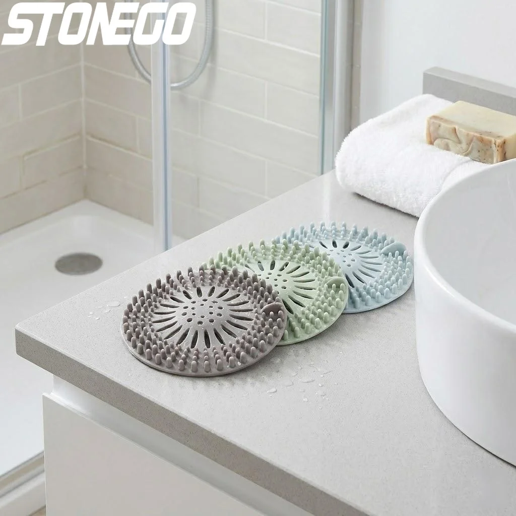 

Многофункциональный круглый фильтр-заглушка для слива раковины в ванной, улавливатель волос, кухонный инструмент, 1 шт.