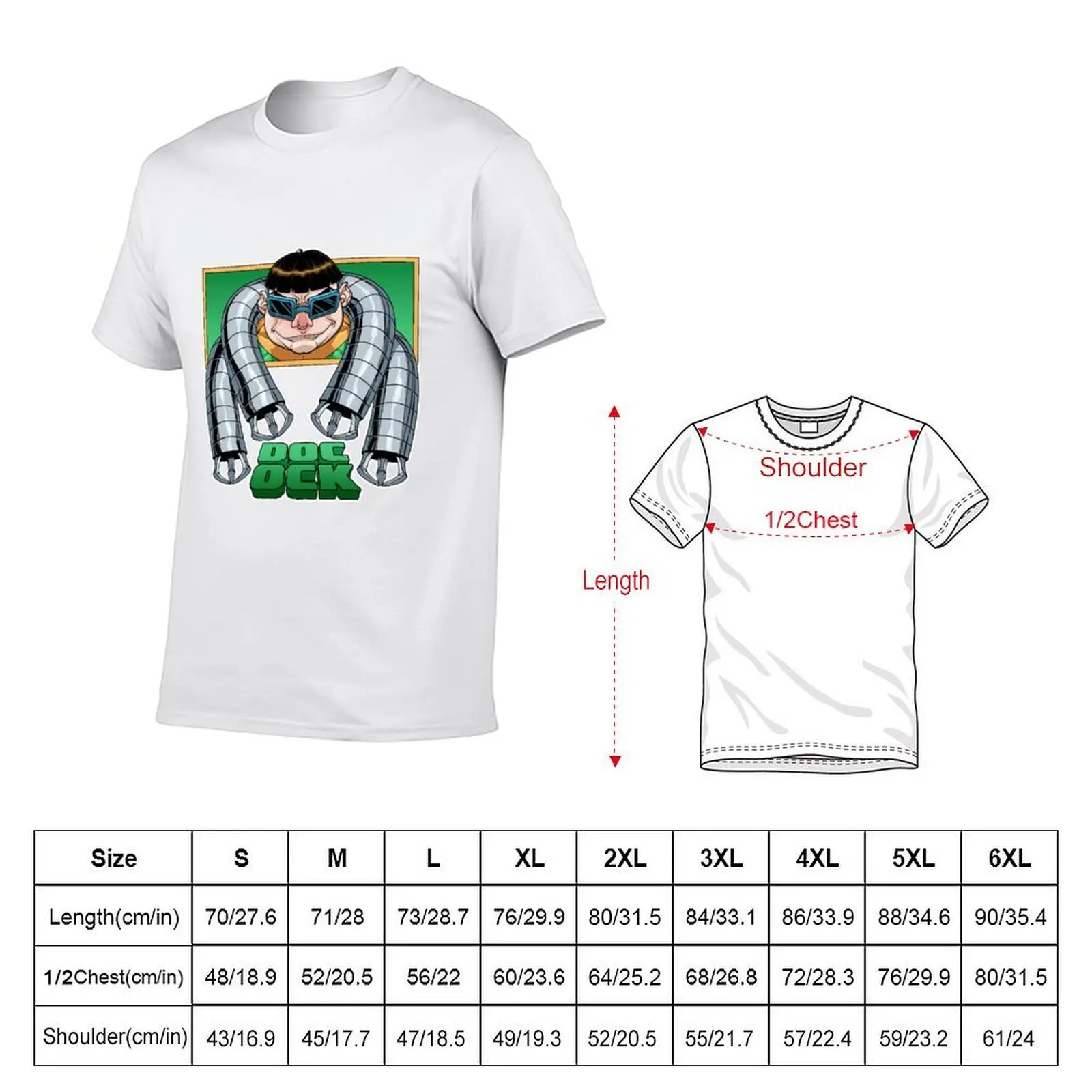 Doc Ock T-Shirt man t shirts graphic man t shirts high quality luxury brand man t shirts cotton T-shirt