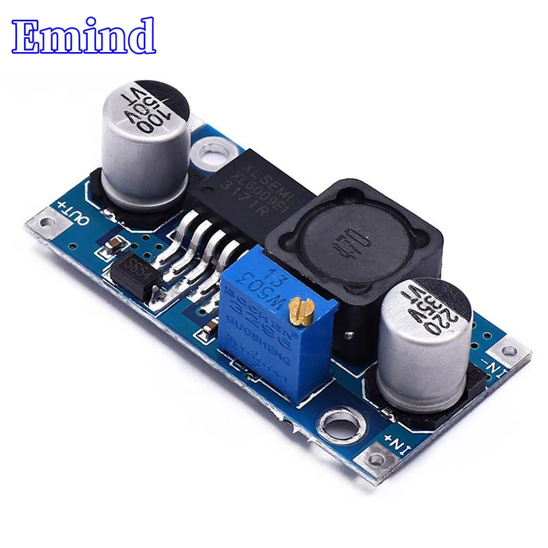 

3/10/20/50/100Pcs XL6009 DC-DC Boost Module 4A Current Output Adjustable Power Supply Module Super LM2577