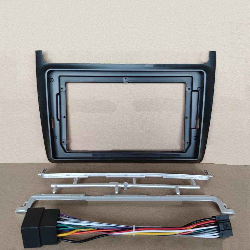 

Car Audio Radio Frame Car Multimedia Video Frame Dashboard Panel 9" For Polo 2009 2010 2011 2012 2013 2014 2015 2016 2017