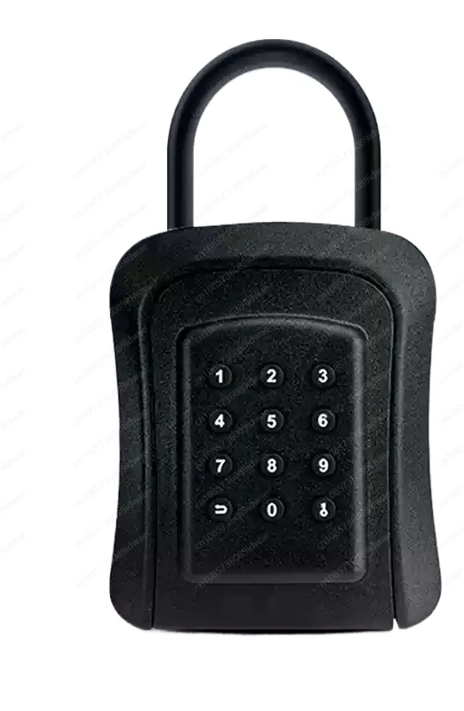 Fingerprint password key Box Decoration door key Remote password b ox With lock Outdoor waterproof key storage box