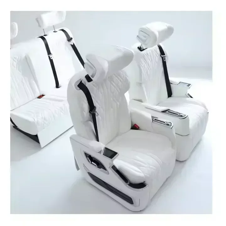 #   Caliente #   Asientos traseros de furgoneta VIP eléctricos personalizados de lujo para afinar MPV Limusina Van Minibus autocaravana Camper Van Alphard Coaster