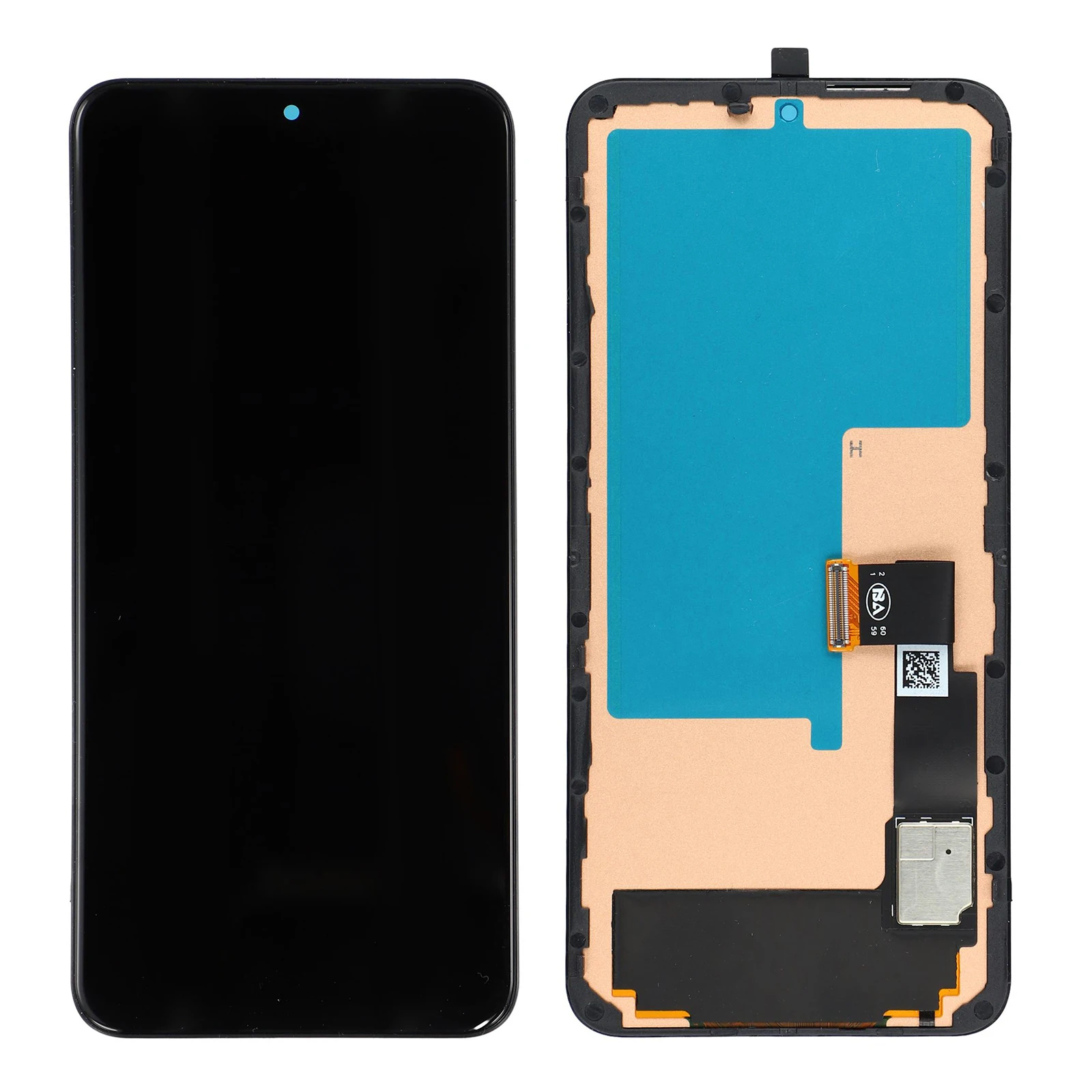 For Google Pixel 8 Grade C LCD Screen and Digitizer Assembly + Frame Part (TFT Technology) (Without Logo)